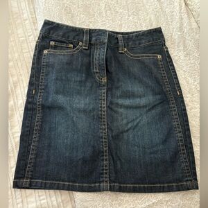 Ann Taylor denim skirt